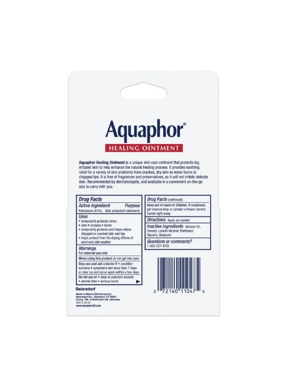 ⭐4/$15 Aquaphor Advanced Therapy Healing Ointment Skin Protectant Tube